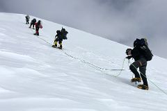 06B Climbing Up The Fixed Ropes To Mount Vinson High Camp.jpg